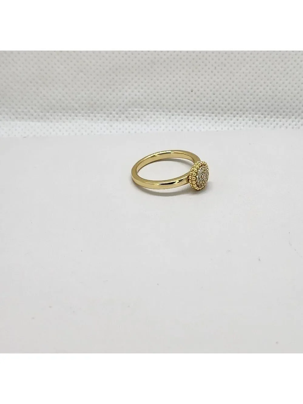 Brand New Sterling Silver 925 Round Cubic Zirconia Stones Ring